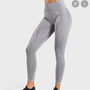 Gymshark Gray vital seamless leggings